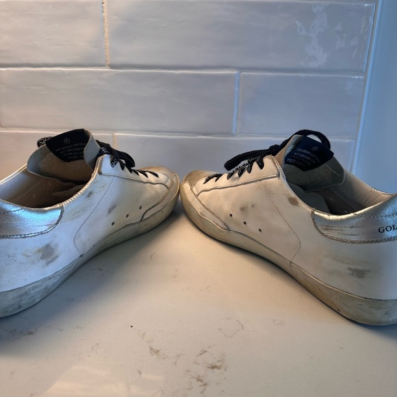 Golden Goose White Men's Sneakers - Picture 6 of 7